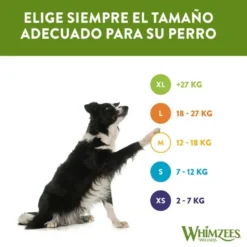 Whimzees Snacks Dentários Crocodilo para cães de raças médios