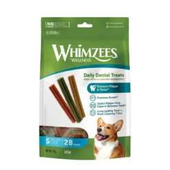 Whimzees Snacks Dentários Stix para cães de raças pequenas