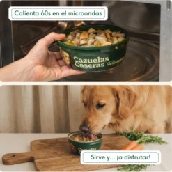 Wild Balance caçarola caseira de anchova, peru e maçã para cães