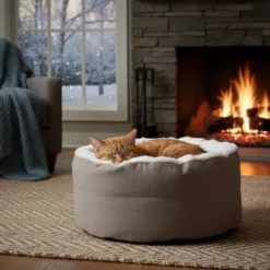 Wonder Christmas Cama Suave de Natal para Gatos