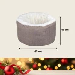 Wonder Christmas Cama Suave de Natal para Gatos