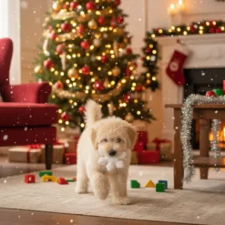 Wonder Christmas Peluche Floco de Neve de Natal para Cães