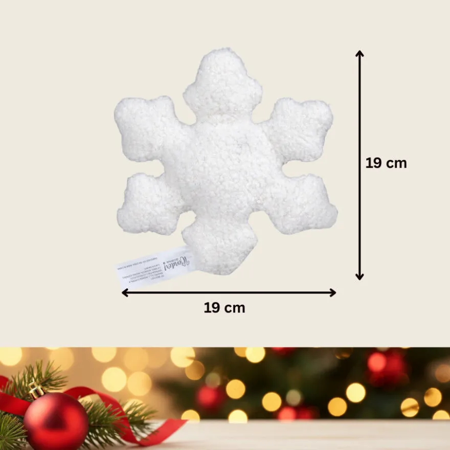 Wonder Christmas Peluche Floco de Neve de Natal para Cães
